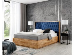 Dřevěná elegantní postel MOLE (3/5)