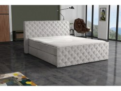Elegantní čalouněná postel MADRID