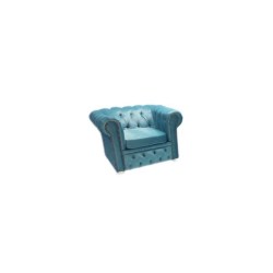 Glam sedací souprava MYSTERIOSA LIGHT BLUE (2/3)