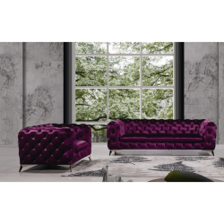 Glamour sedací souprava LUXURIOSA VIOLET (1/4)