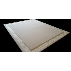 Koberec GIA WHITE s krystaly Preciosa
