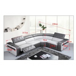 Komfortní sedací souprava MAXIMUS LUX (2/3)