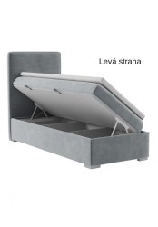 Luxusní jednolůžková postel MILANIA (7/7)