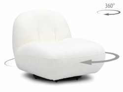 Luxusní otočné křeslo BEAU