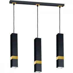 Stylové závěsné osvětlení CANDLES BLACK (1/6)
