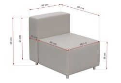 Zahradní sestava XL WILLA GREY (6/13)