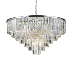 Závěsný krystalový lustr ELEGANT 110 cm