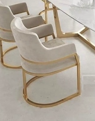 Luxusní židle DESIRE GOLD (2/3)