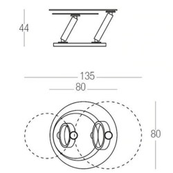 Otáčecí stůl RING SILVER (3/3)