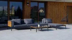 Zahradní nábytek v setu SILAS - Grafit (1/7)